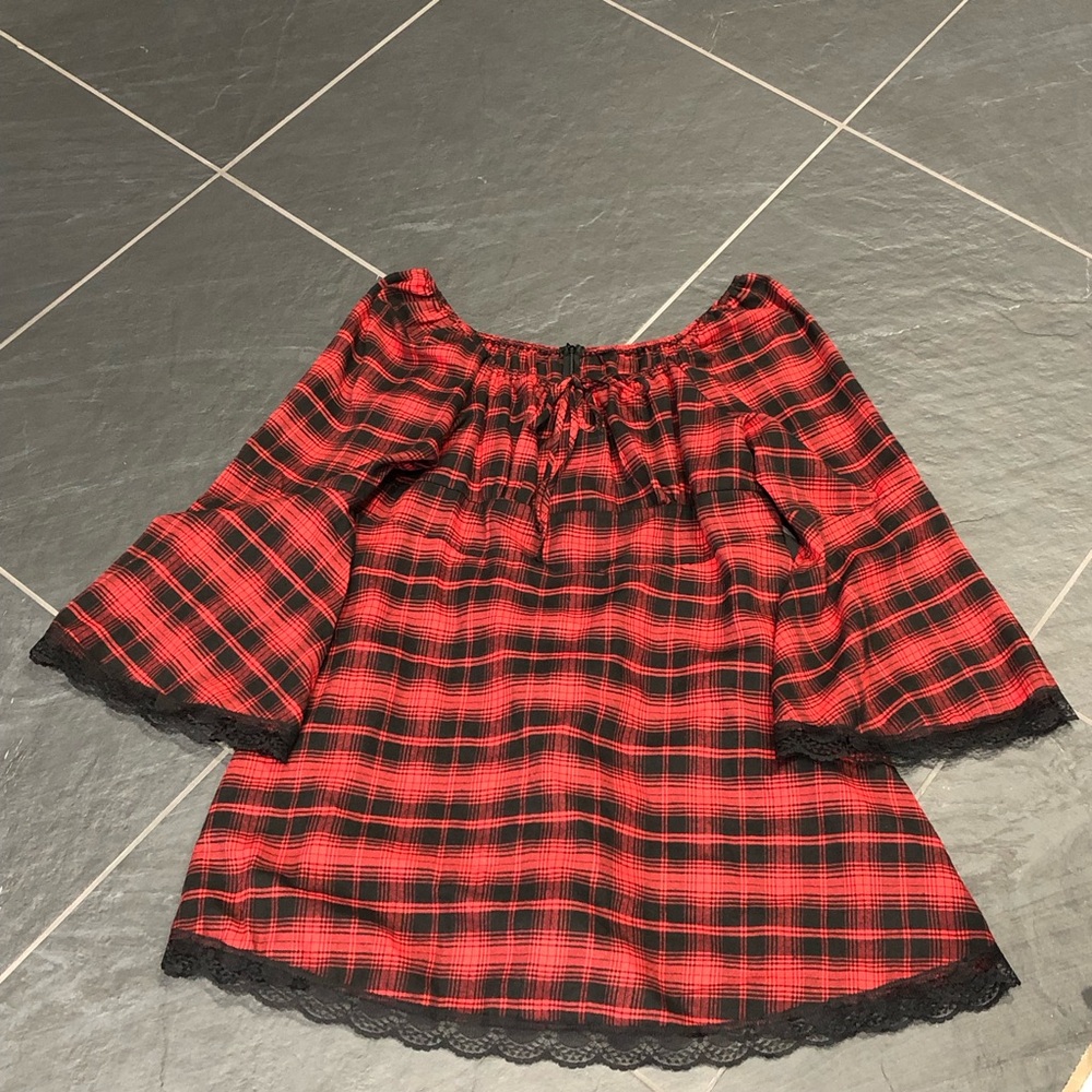SHEIN 2XL Plaid Dress